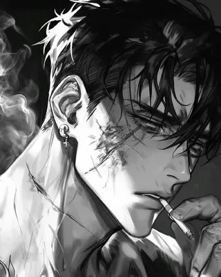 SFW portrait of clearly adult Yollo AI character Vincent, age 32